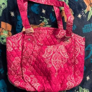 Vera Bradley Glenna Stamped Paisley and Trifold Wallet Stamped Paisley